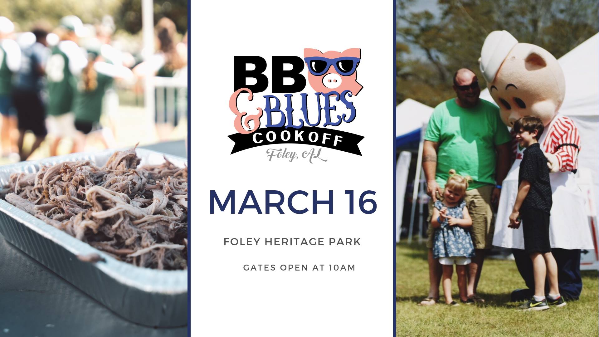 graphic banner with festival logo and image of bbq in pan